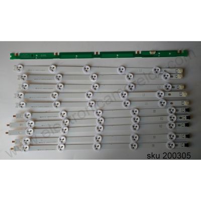 KIT DE LED PARA TV / LG LC420DUG(JF)(U1) / LC420DUG(JF)(R1) / 6916L-1215A / 6916L-1217A / 6916L-1214A / 6916L-1216A / MODELO E420D-A0 LAUKNREP / E420D-A0 LAQKNRAP / E420D-A0 LATKNRDP / E420D-A0 LAQKNRDP